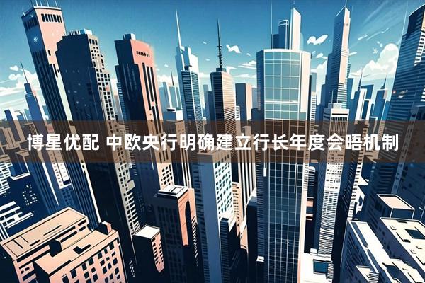 博星优配 中欧央行明确建立行长年度会晤机制