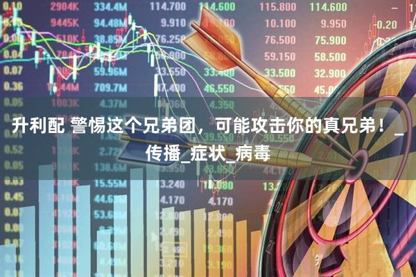 升利配 警惕这个兄弟团，可能攻击你的真兄弟！_传播_症状_病毒