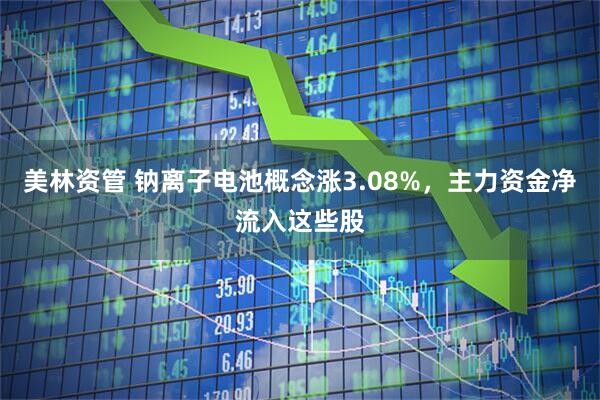 美林资管 钠离子电池概念涨3.08%，主力资金净流入这些股